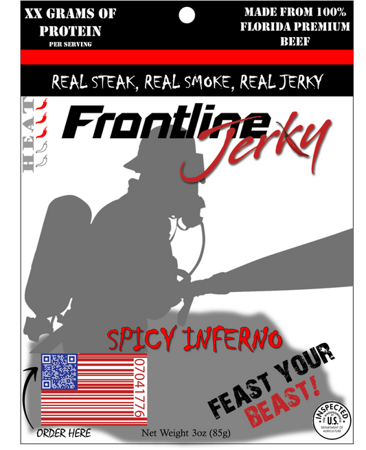 Spicy Inferno- Beef Jerky
